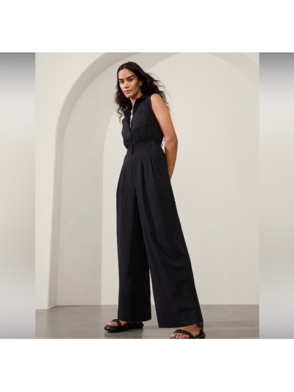 Athleta Brooklyn Heights Wide Leg Jumpsuit
